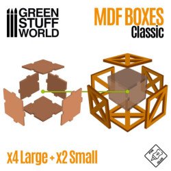 Cajas de Madera Clasicas 1:48-1:35