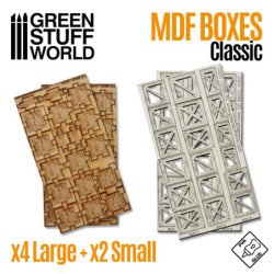 Cajas de Madera Clasicas 1:48-1:35