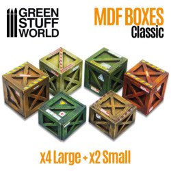 Cajas de Madera Clasicas 1:48-1:35