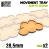 Bandejas de Movimiento DM 28,5mm x5 - SLIM-FIT