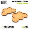 Bandejas de Movimiento DM 28,5mm x5 - SLIM-FIT