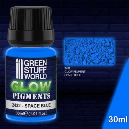 Pigmentos Luminiscentes - AZUL del ESPACIO