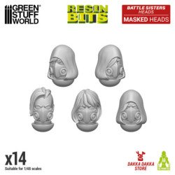 Dakka Dakka - Hermanas de Batalla del Arrepentimiento - Cabezas Enmascaradas