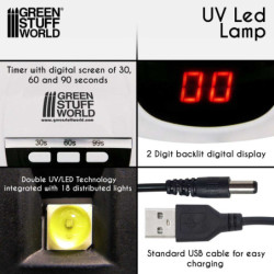 Lampara LED Ultravioleta