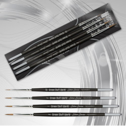 SILVER SERIES Set Pinceles Kolinsky