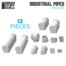 Moldes de Silicona Tuberías Industriales