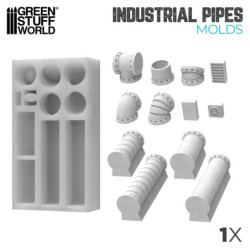 Moldes de Silicona Tuberías Industriales