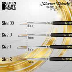 GOLD SERIES Pincel Kolinsky Siberiano - 1