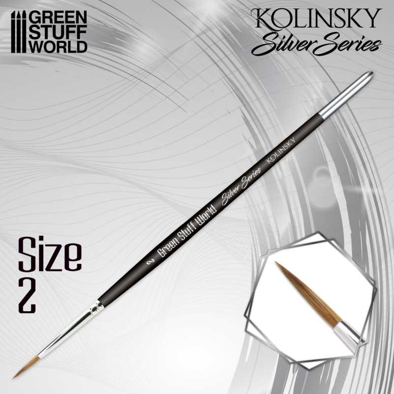 SILVER SERIES Pincel Kolinsky - 2