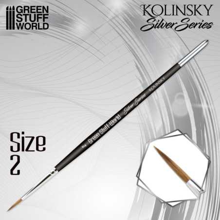 SILVER SERIES Pincel Kolinsky - 2