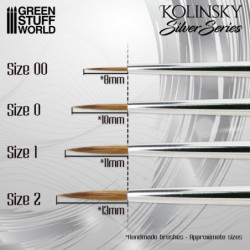 SILVER SERIES Pincel Kolinsky - 00