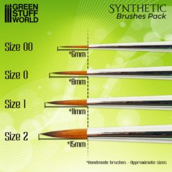 GREEN SERIES Pincel Sintetico - 0