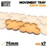 Bandejas de movimiento DM 25mm x 5 - SLIM-FIT
