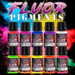 Pigmentos FLUOR VERDE LIMA