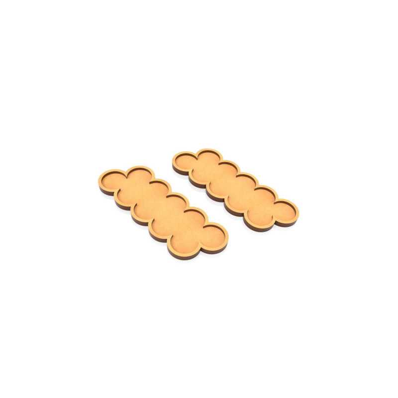 Bandejas de movimiento DM 25mm x 10 - SLIM-FIT