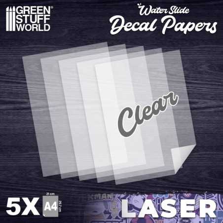 Calcas al agua - Laser Transparente