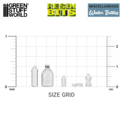 Botellas de agua 1:48