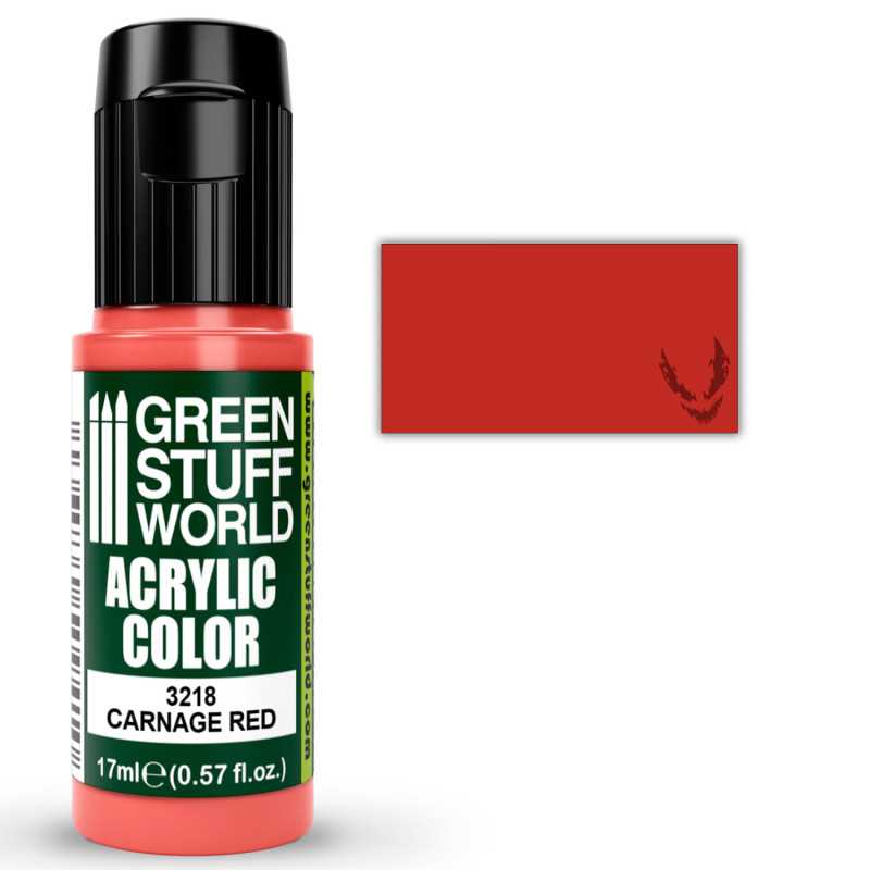 Pintura Acrilica CARNAGE RED