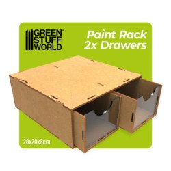Cajonera modular 2 cajones madera DM