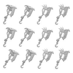 Pinceles planos sintéticos (Pack x5)