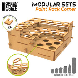 Organizador Modular Pinturas - ESQUINA RECTA