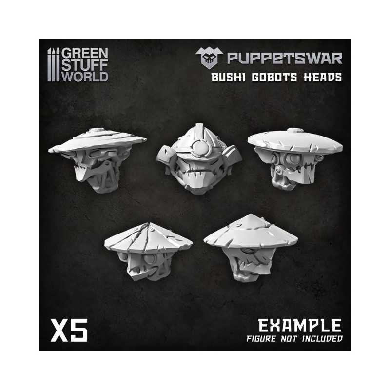 PuppetsWar - Cabezas de Gobots Bushido