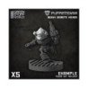 PuppetsWar - Cabezas de Gobots Bushido