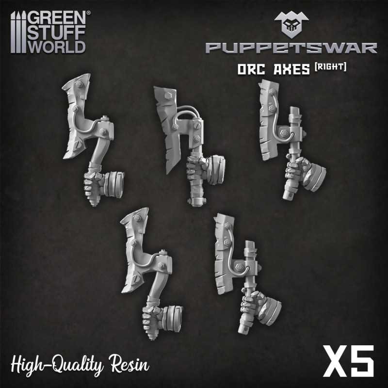PuppetsWar - Hachas de Orco - Derecha
