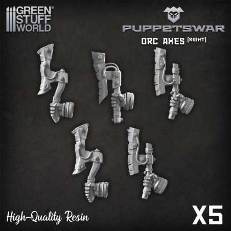 PuppetsWar - Hachas de Orco - Derecha