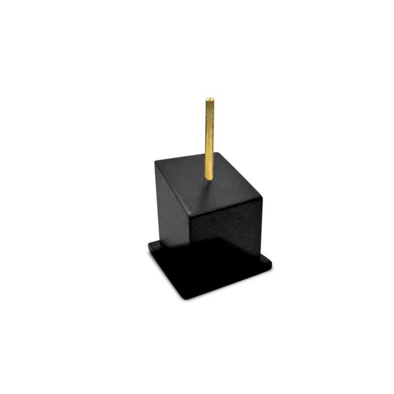 Pedestal Bustos Negro 2.5x2.5 cm