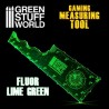 Medidor Gaming - Verde Lima Fluor 8 pulgadas