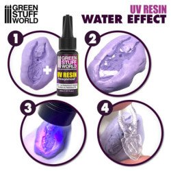 Resina UV 30ml - Efecto Agua