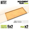 Bandejas de Movimiento DM 125x50mm