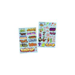 Calcas al agua - Mix Graffitis