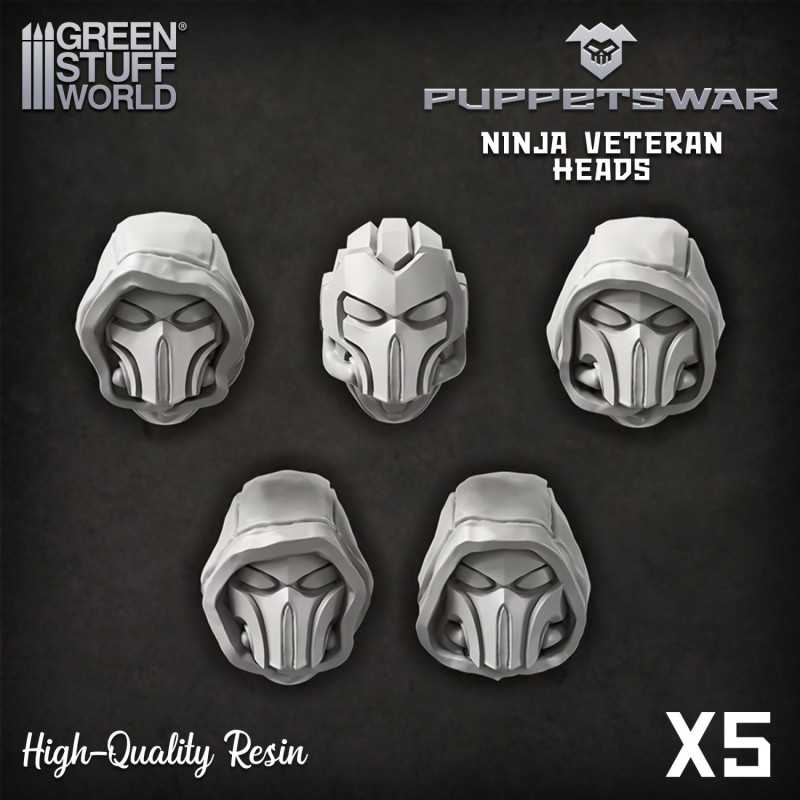 Puppetswar - Cabezas de Veteranos Ninja
