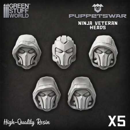 Puppetswar - Cabezas de Veteranos Ninja