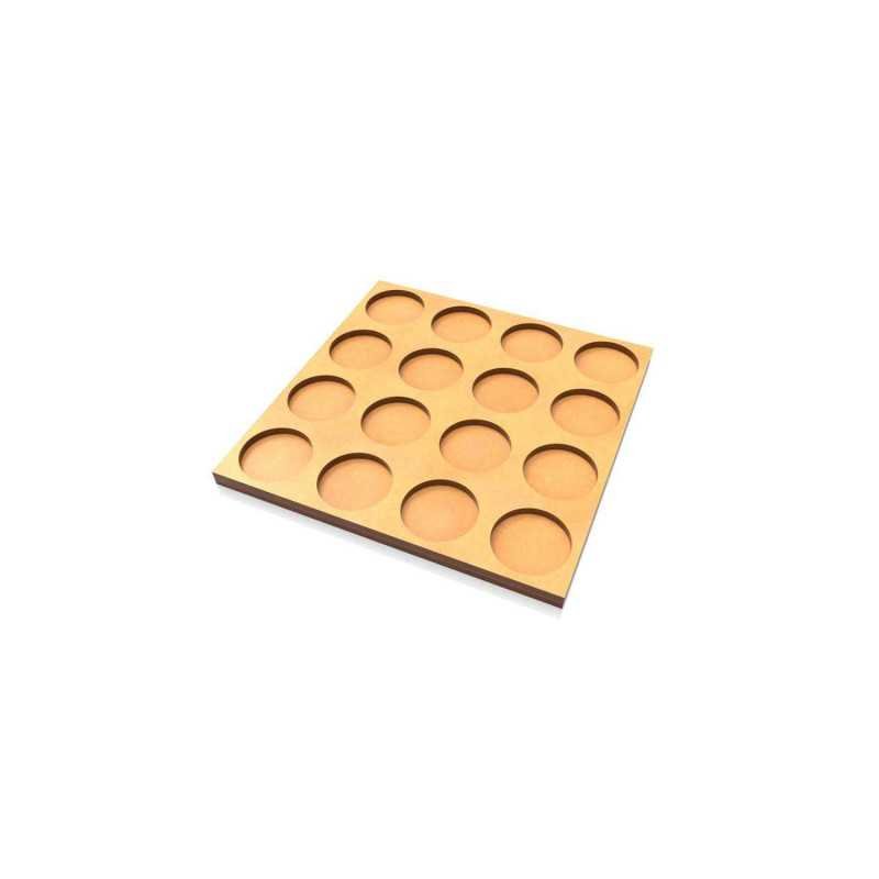 Bandejas de Movimiento DM 25mm 4x4 - Hostigador Filas