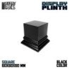 Peana madera cuadrada 6x6 cm - Negro