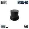 Peana madera redonda 4,5 cm - Negro
