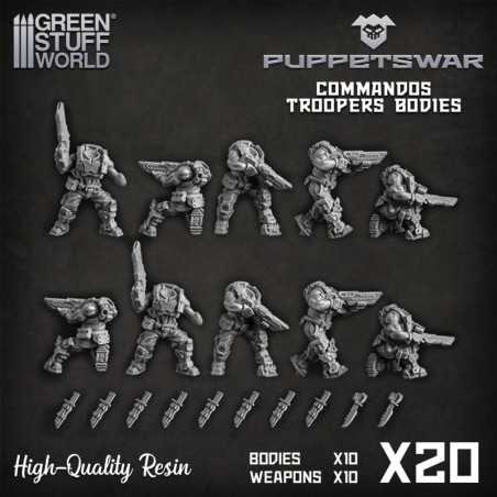 Cuerpos de soldados de comandos