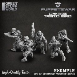Cuerpos de soldados de comandos