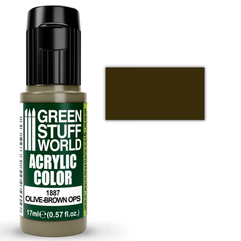 Pintura Acrilica OLIVE-BROWN OPS