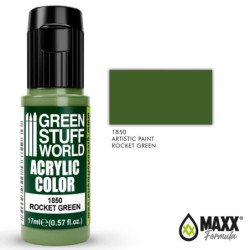 Pintura Acrilica ROCKET GREEN
