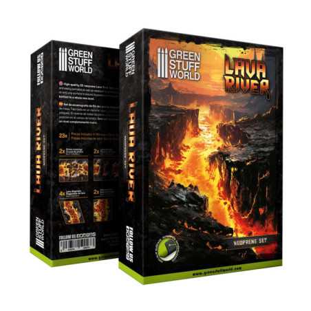 Río de Lava - Set de Terreno Neopreno