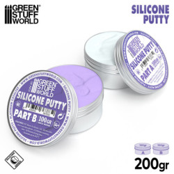 Masilla de Silicona Violeta 200gr