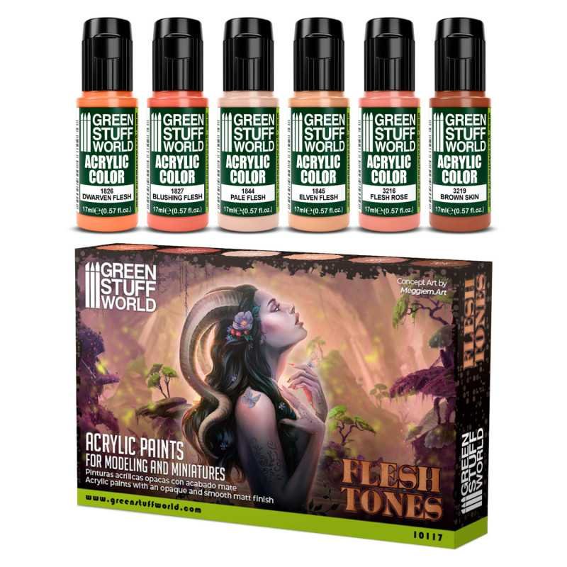 Set Pintura - Flesh Tones