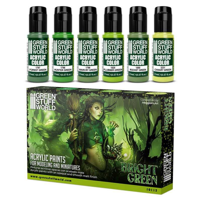 Set Pintura - Bright Green