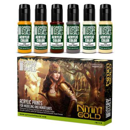 Set Pintura - MNM Dorado