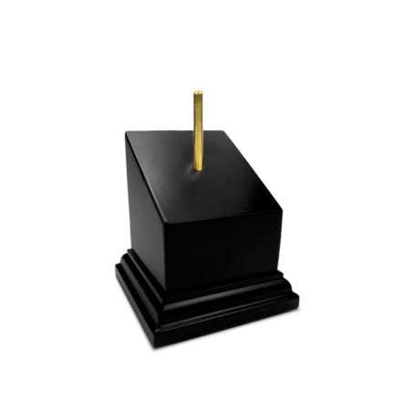 Pedestal Bustos Negro 5x5 cm