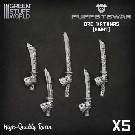 Katanas de orco - Derecha